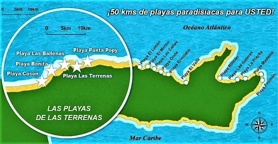 La Dolce Vita Beachfront Hotels, Las Terrenas, Samana Eksteriør billede
