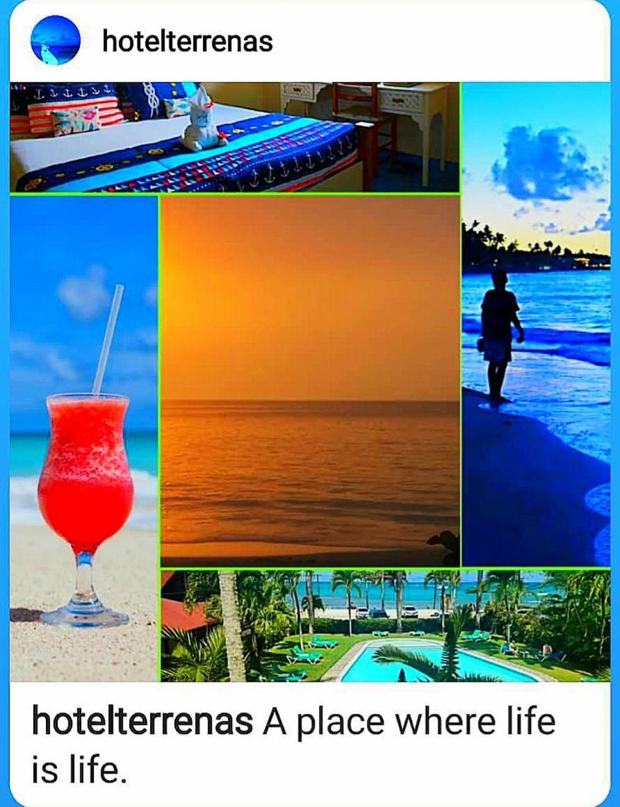 La Dolce Vita Beachfront Hotels, Las Terrenas, Samana Eksteriør billede